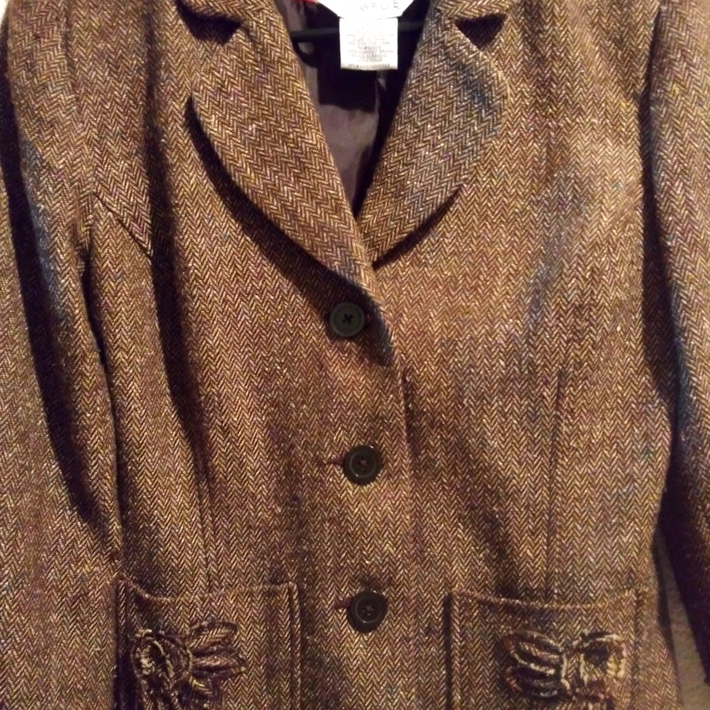 Brown blazer